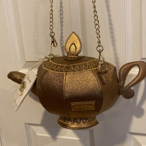 BNWT Stitch Shoppe by Loungefly Disney Aladdin Genie Lamp Crossbody - Picture 4 of 11